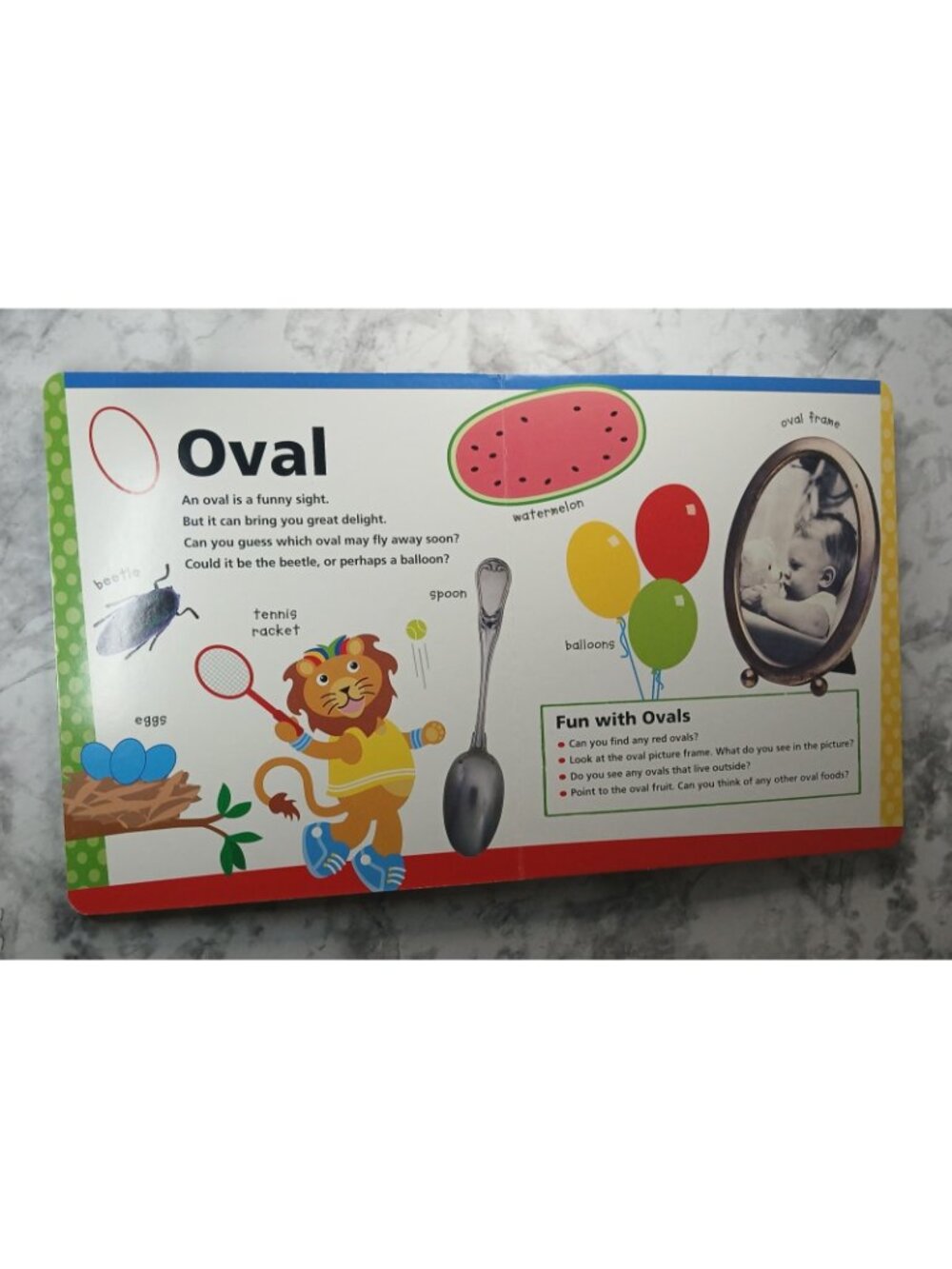 Baby Einstein My First Book of Shapes Board Book Disney Early Learning Toddler - Picture 3 of 9